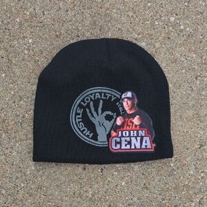 WWE John Cena Hustle Loyalty Respect Beanie Stocking Cap